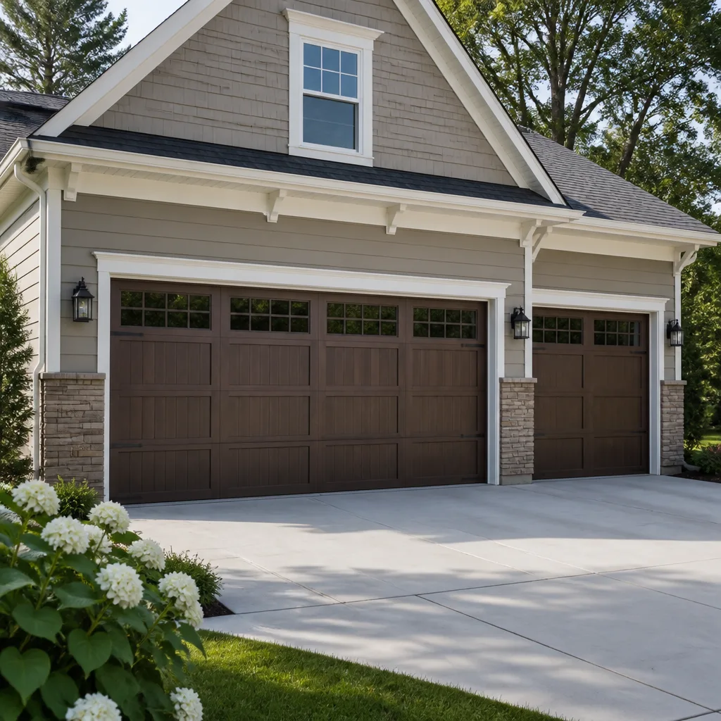 Impact garage doors